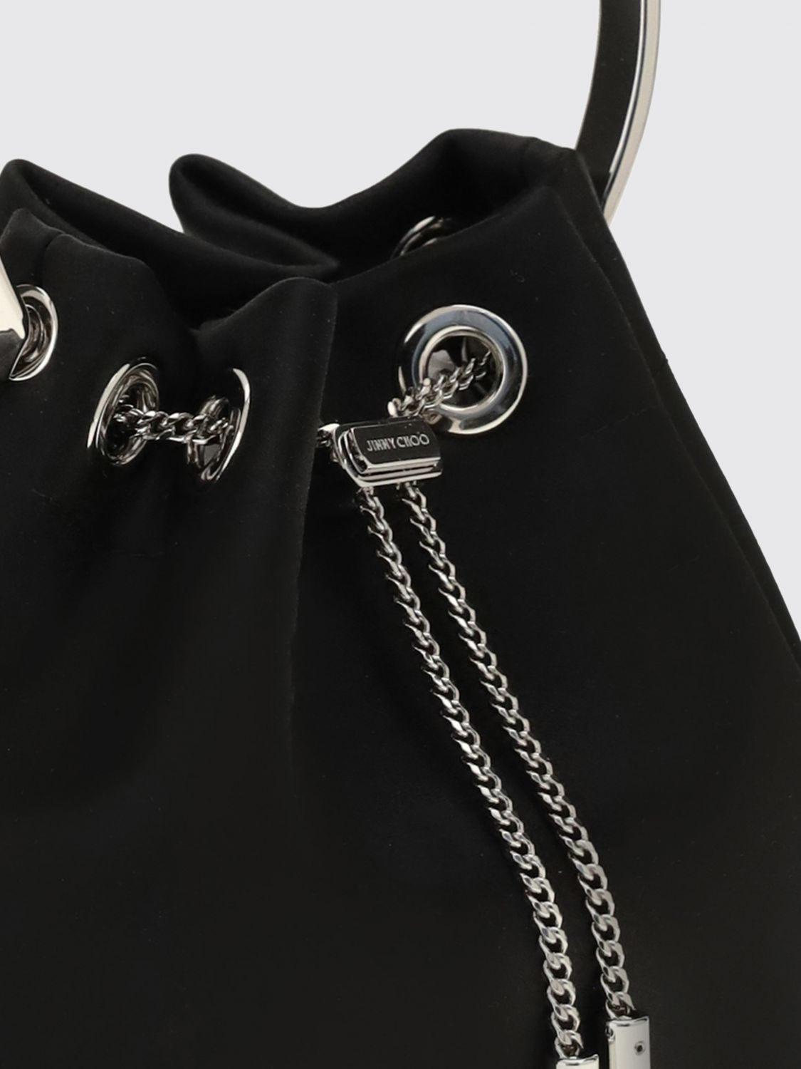 [Jimmy Choo] Tote bag SS26 J000181633 BLACKSILVE