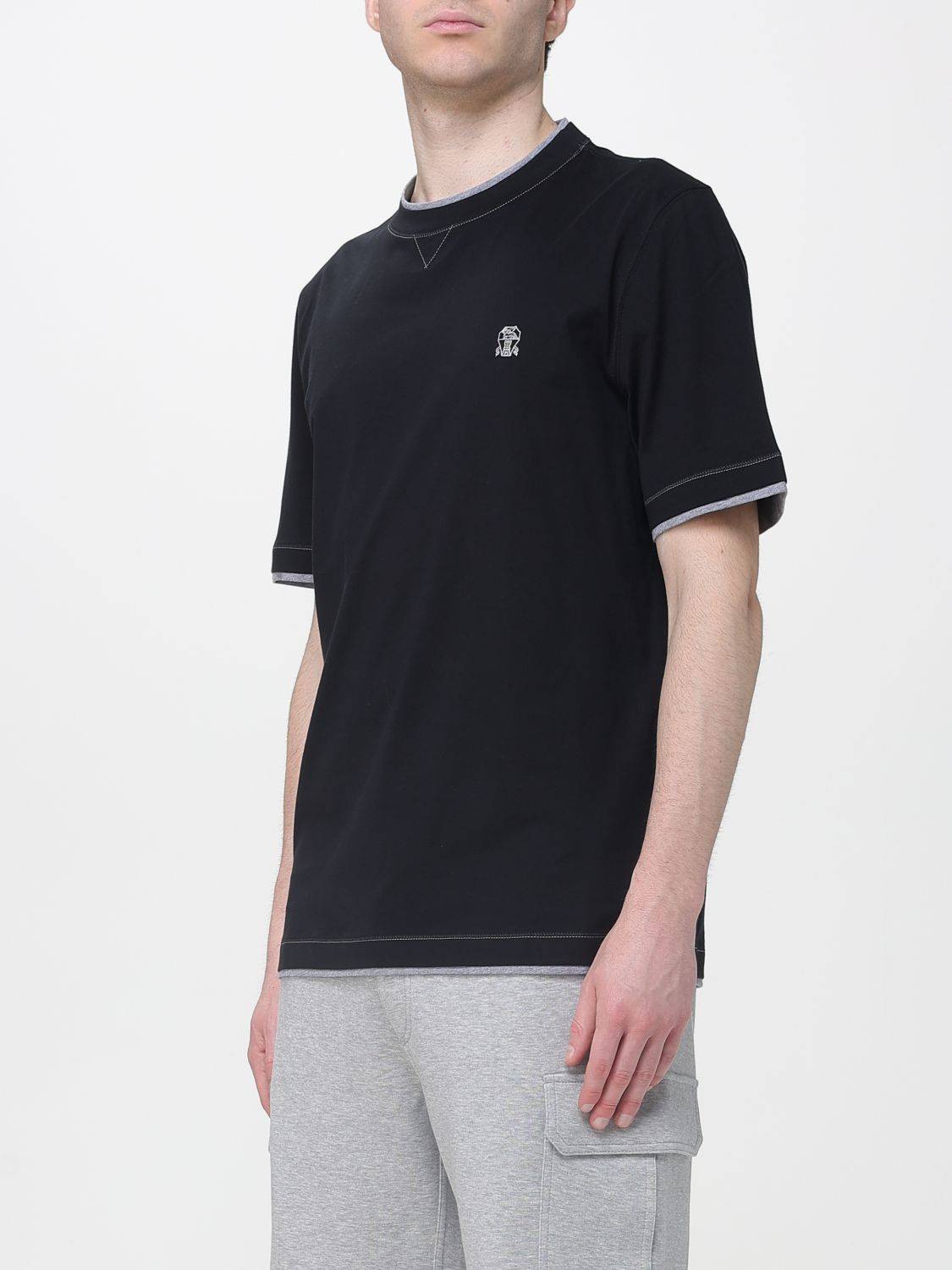 [Brunello Cucinelli] T-shirts SS26 M0B137451G CCB75