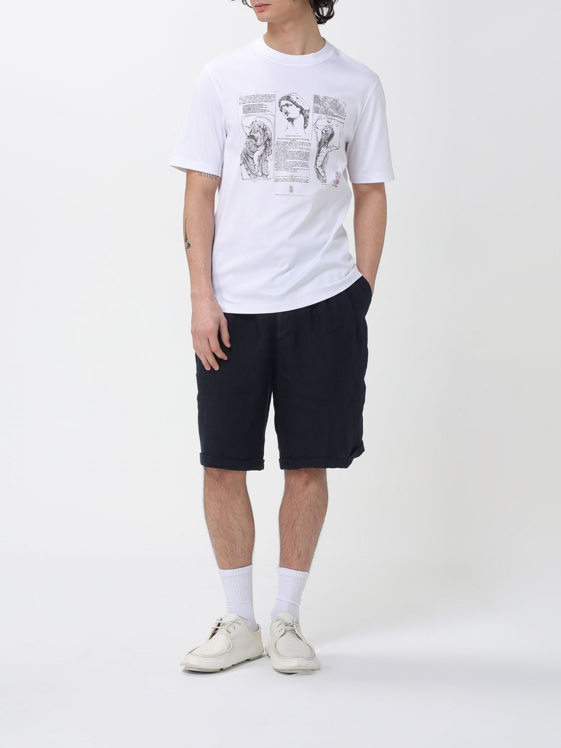 [Brunello Cucinelli] T-shirts SS26 M0B138517 CFC06