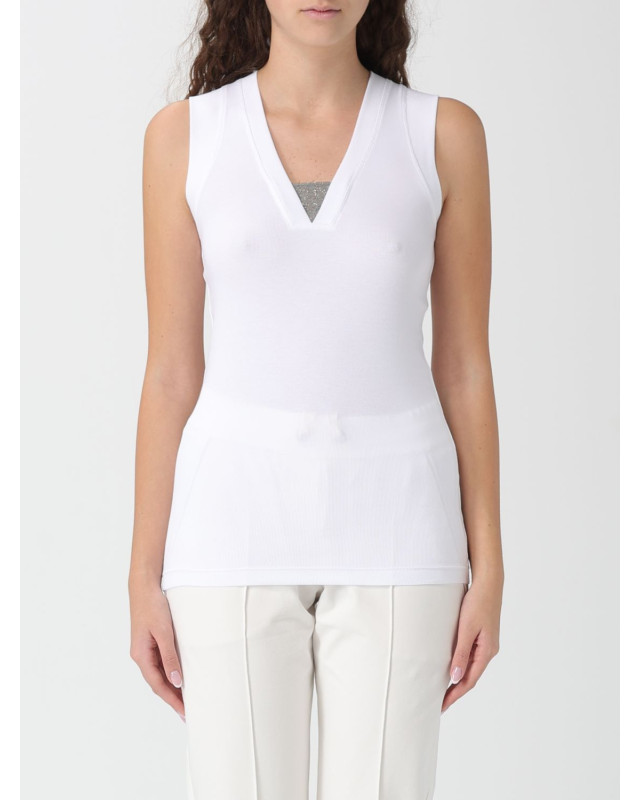 [Brunello Cucinelli] Tank top SS26 M0TC8EL672 C159