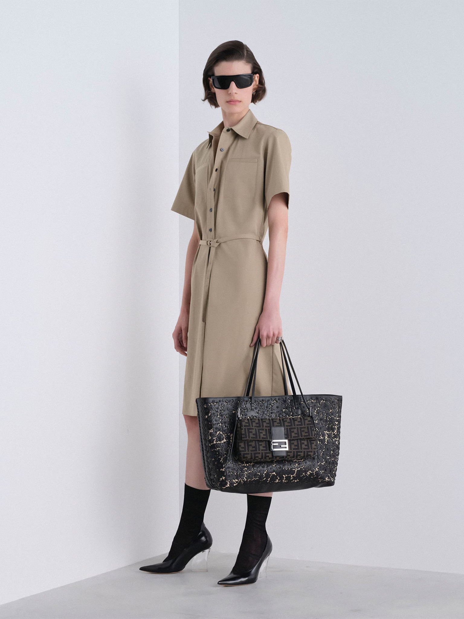 [Fendi] Dress FW26 FDD689AMVNF0TX9