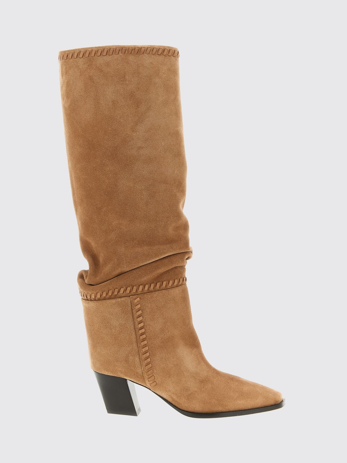 [Jimmy Choo] Boots FW25 HARTSTITCHKB60HTW TOFFEE