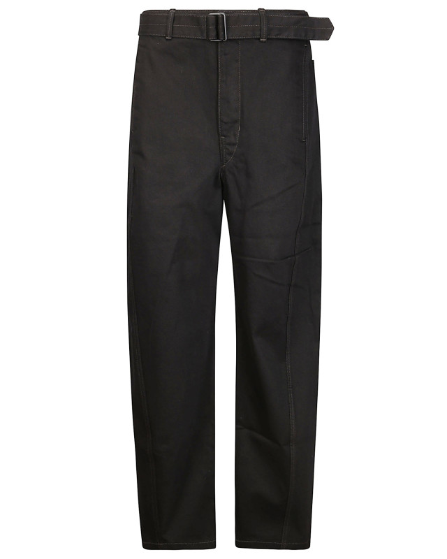 [LEMAIRE] Trousers CO PA326LD1055 BK999