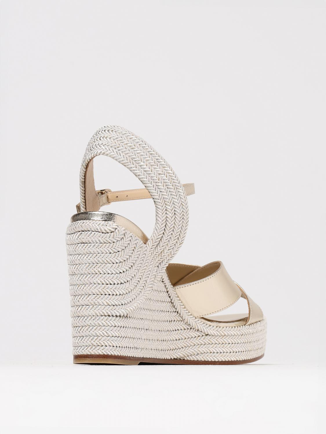[Jimmy Choo] Sandals SS26 DELLENA100NM MIX CHAMPAGNE/CHAMPAGNE