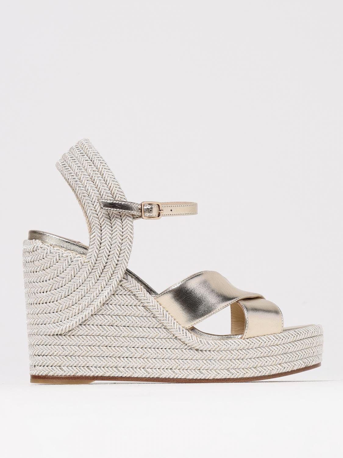 [Jimmy Choo] Sandals SS26 DELLENA100NM MIX CHAMPAGNE/CHAMPAGNE