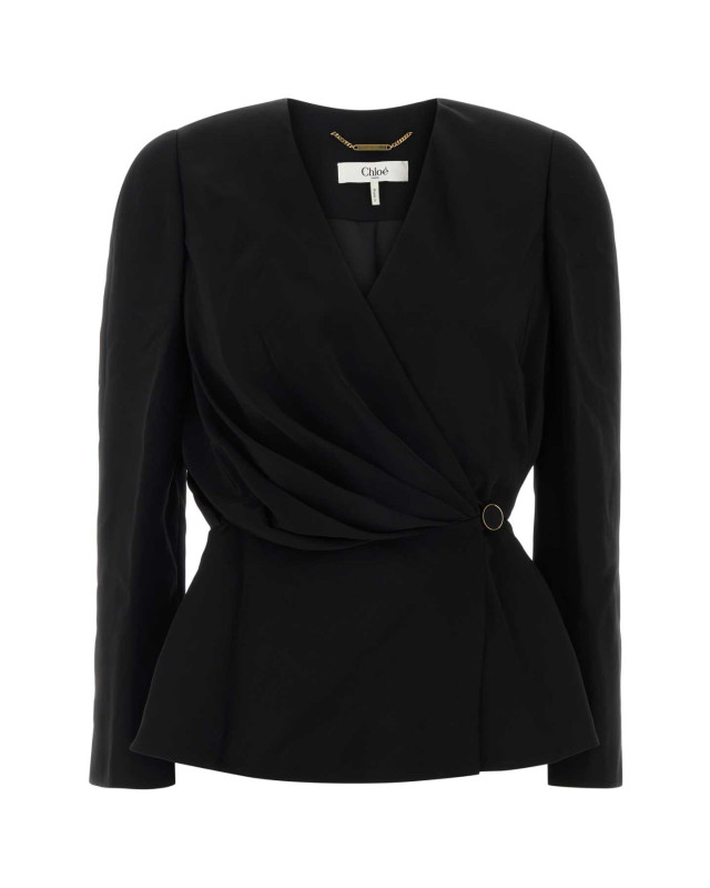 [Chloe] T-shirts Long Sleeve FW26 CH26AHT70036 001