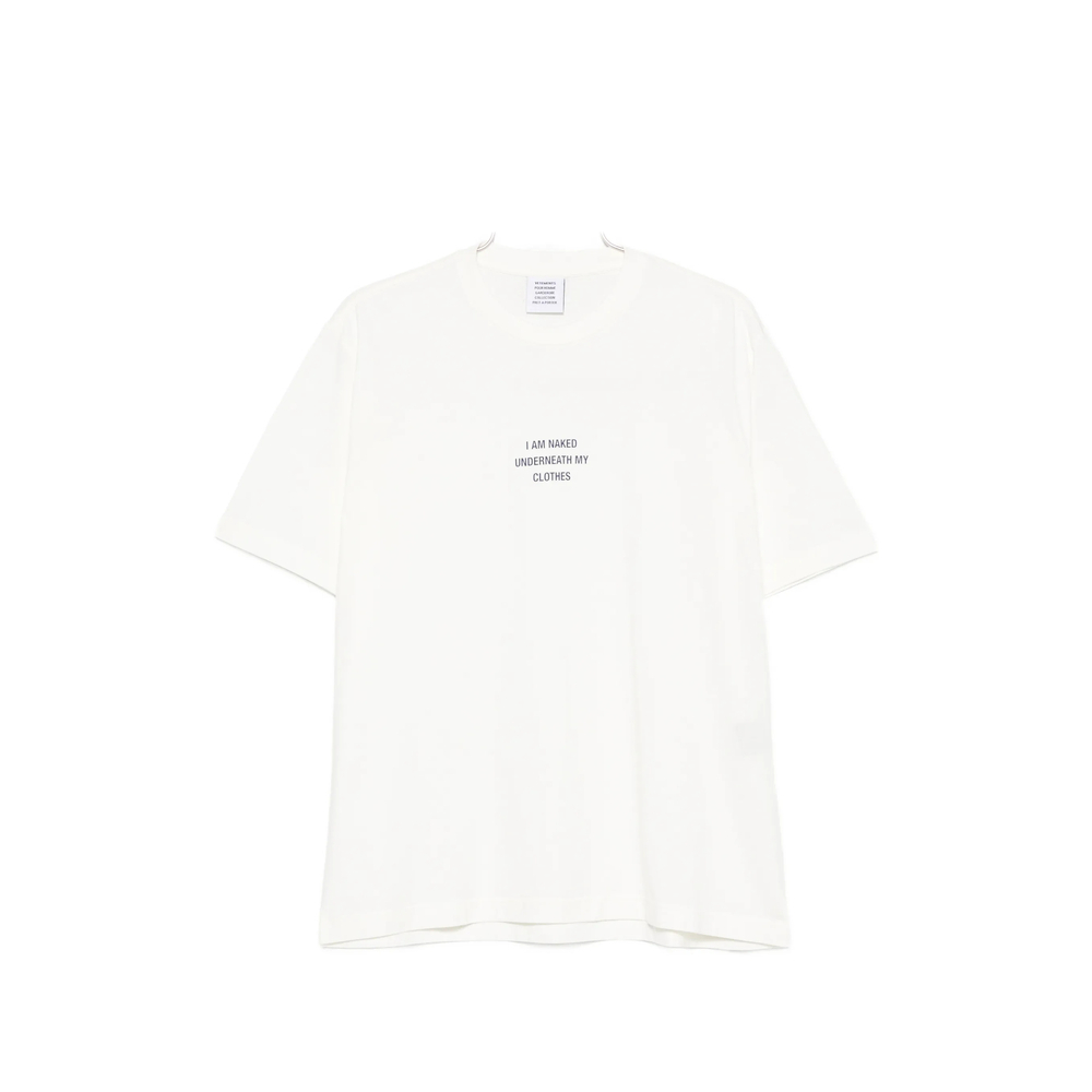 [Vetements] T-shirts FW26 MH27TR173W  WHITE
