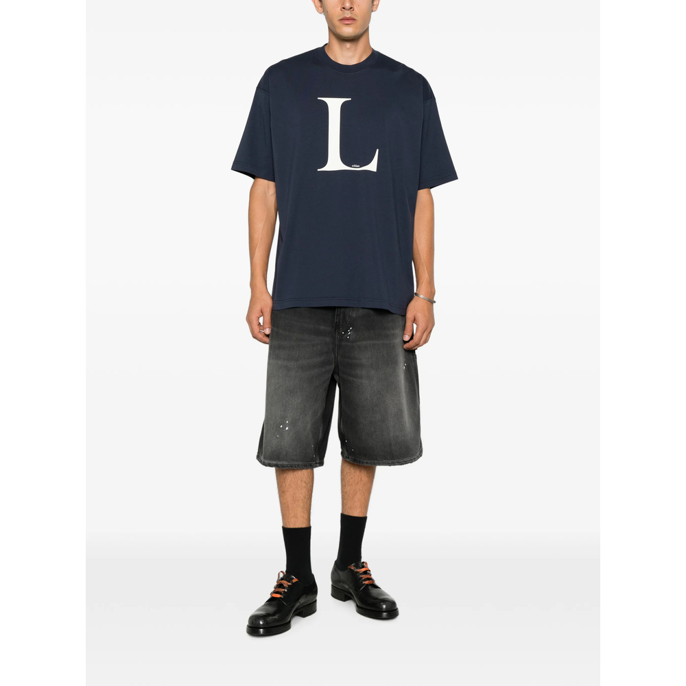 [Vetements] T-shirts Short Sleeve FW26 MH27TR182N  NAVY
