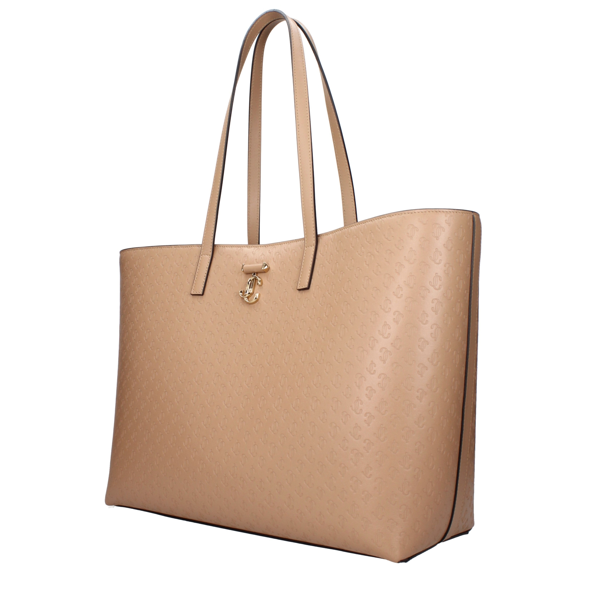 [Jimmy Choo] Tote bag SS25 JCBSHOPPINGLOSUFCARAMELCARAMEL