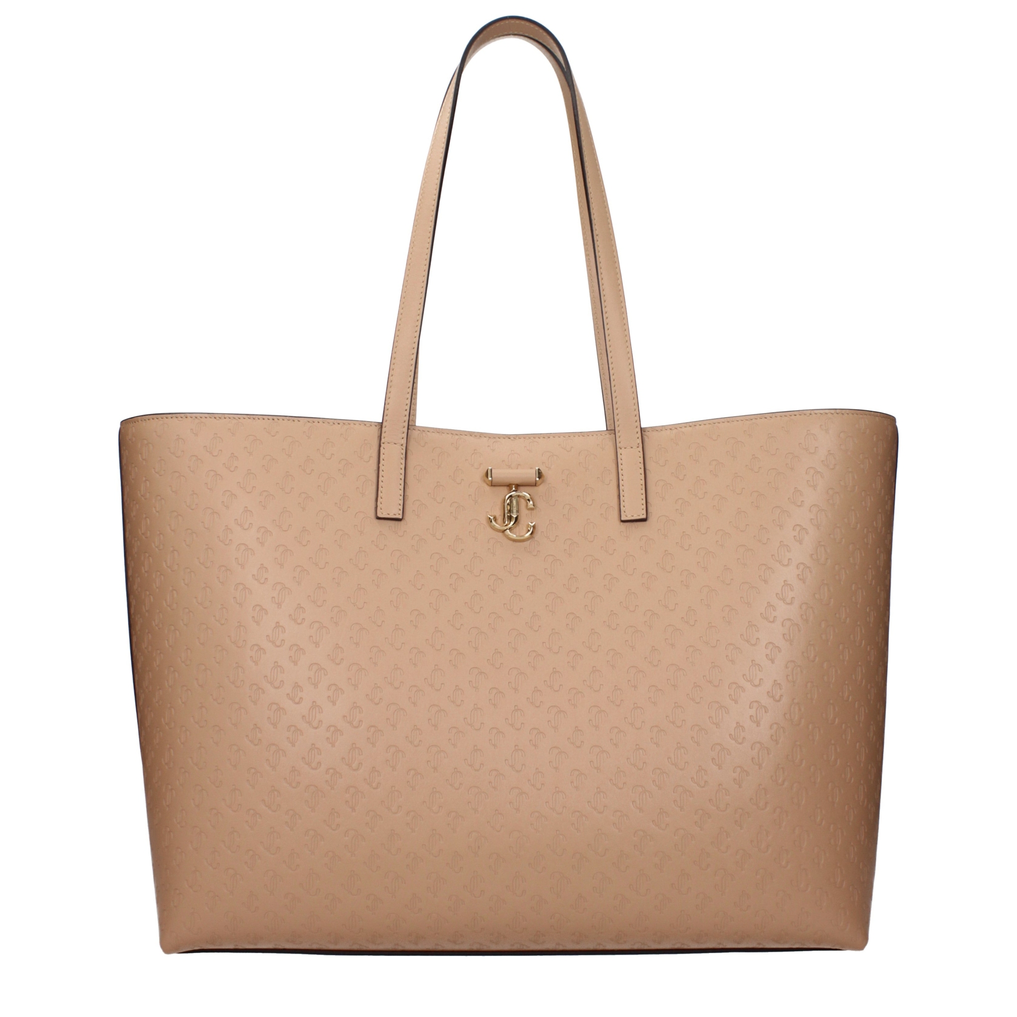 [Jimmy Choo] Tote bag SS25 JCBSHOPPINGLOSUFCARAMELCARAMEL