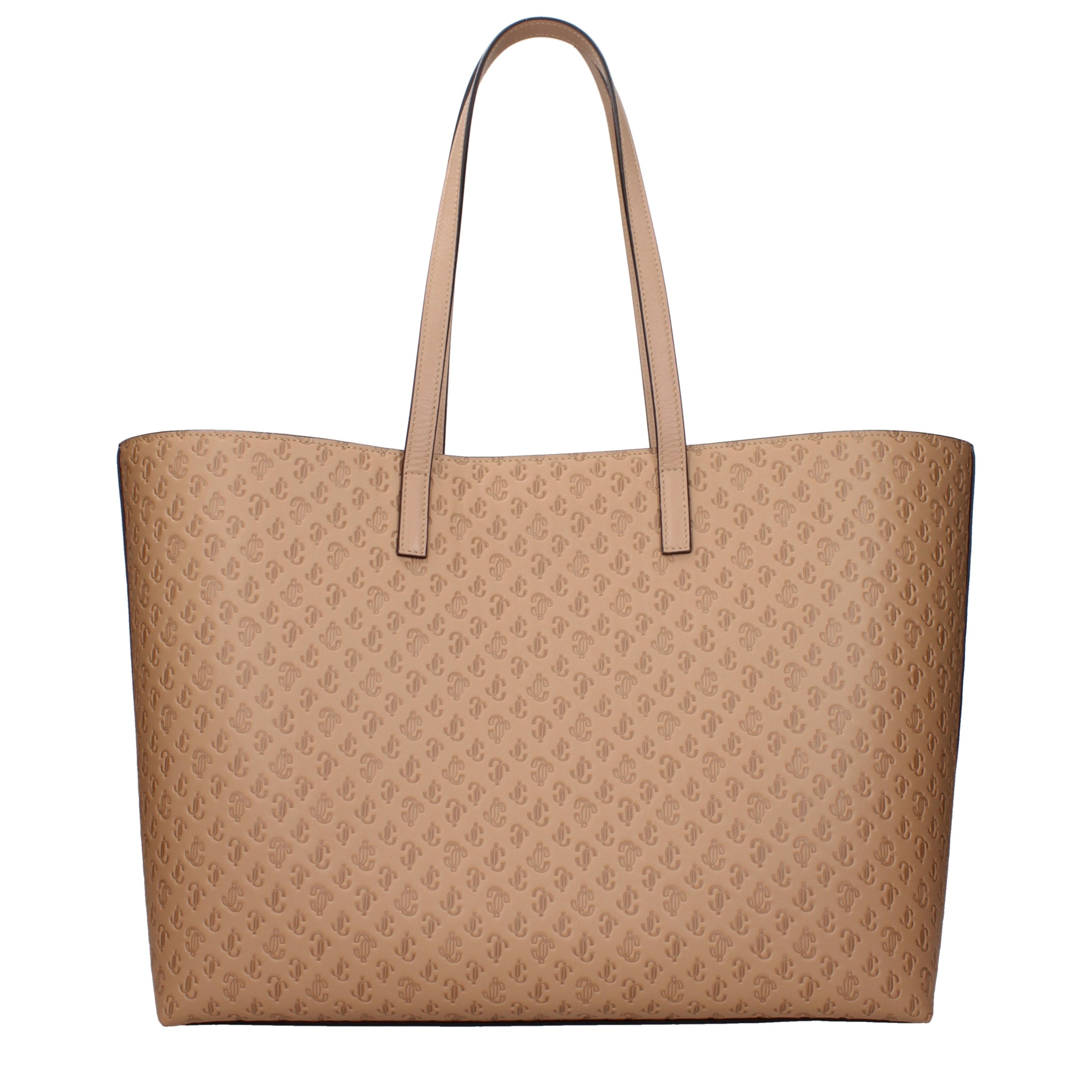 [Jimmy Choo] Tote bag SS25 JCBSHOPPINGLOJRLCARAMELCARAMEL