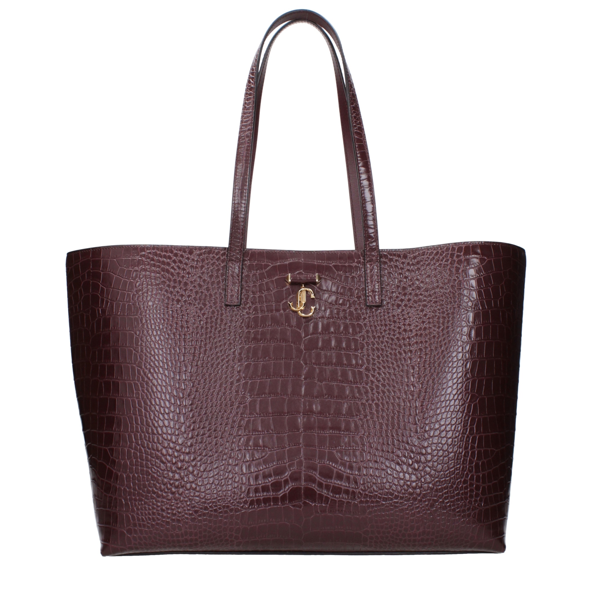 [Jimmy Choo] Shoulder bag SS25 JCBSHOPPINGLOCCLBURGUNDY
