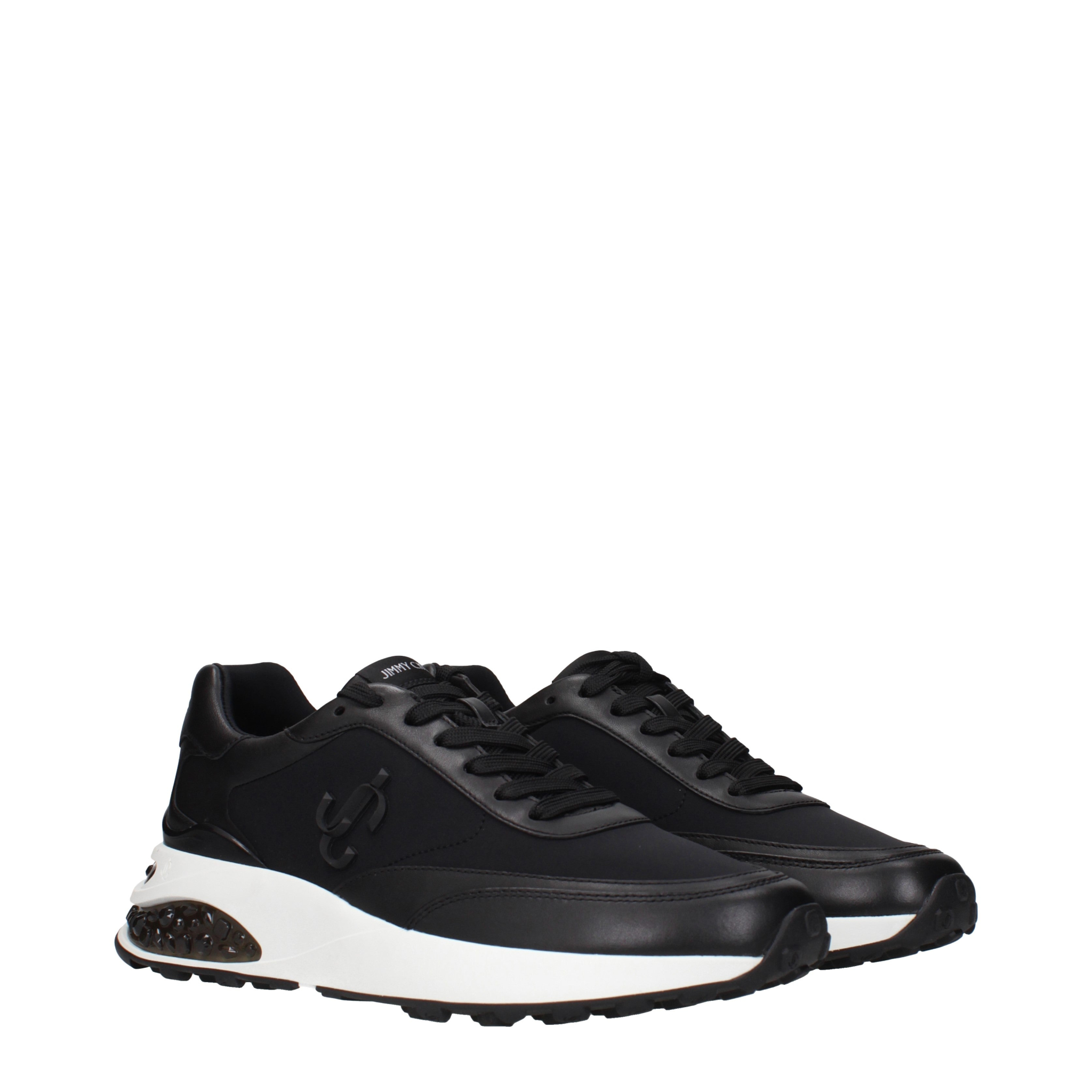 [Jimmy Choo] Loafer SS25 MEMPHISLACEUPMOVZYBLACKMIX