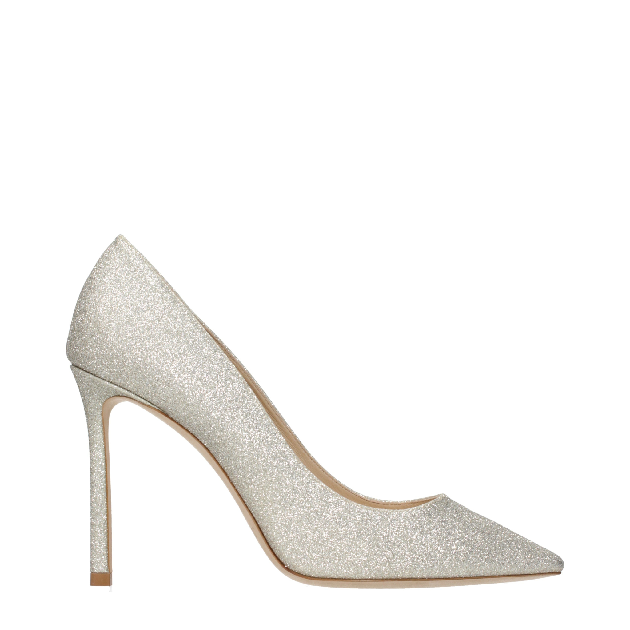 [Jimmy Choo] Pumps SS25 ROMY100DGZPLATINUMICE