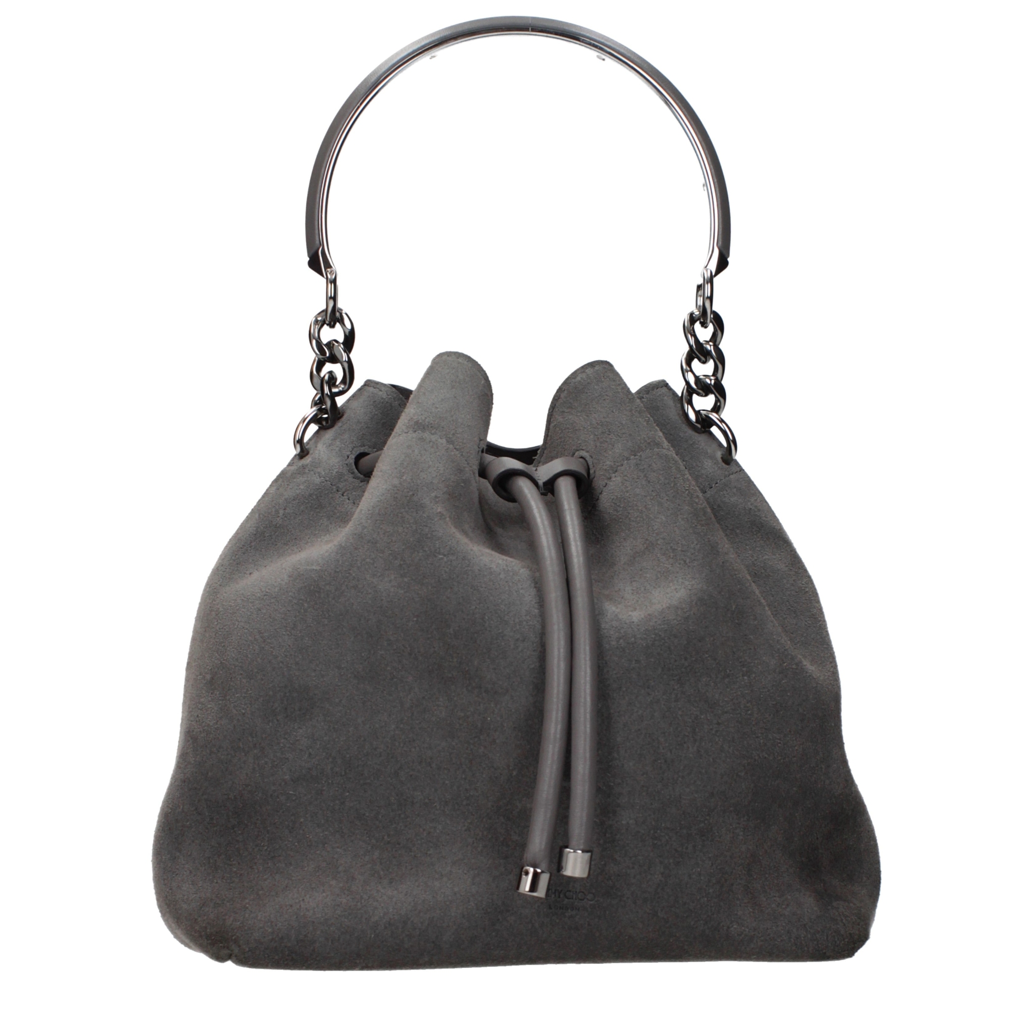 [Jimmy Choo] Tote bag SS25 BONBONOSUESTORMGUNMETAL