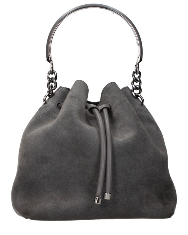 [Jimmy Choo] Tote bag SS25 BONBONOSUESTORMGUNMETAL