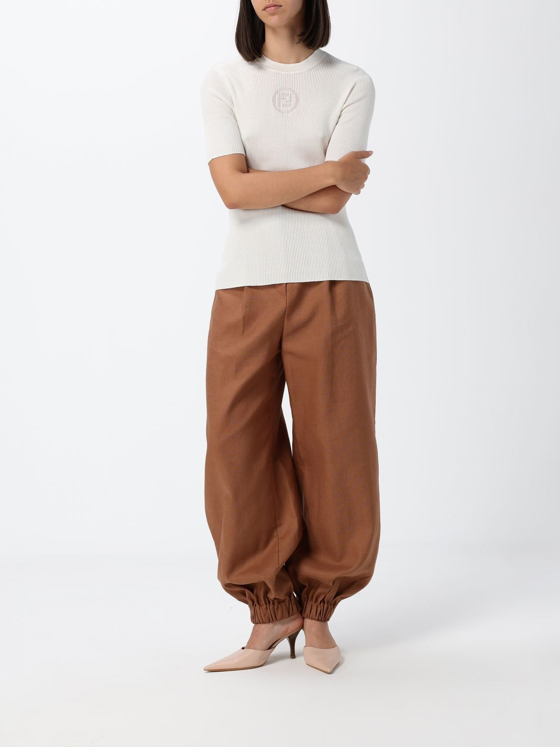 [Fendi] Knitwear FW26 FZXF22AYBX F08QQ