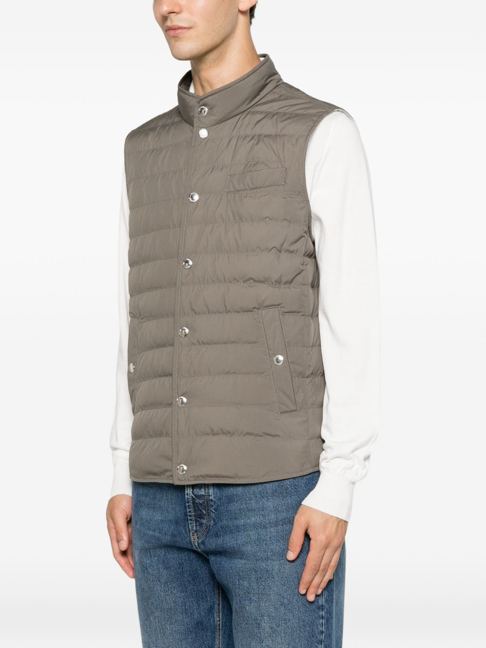 [Brunello Cucinelli] Down Vest FW26 MV4081711CDX44
