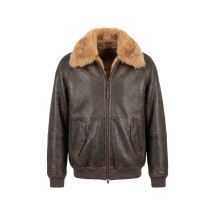 [Brunello Cucinelli] Leather Jacket FW26 MPMMA7564  C9998
