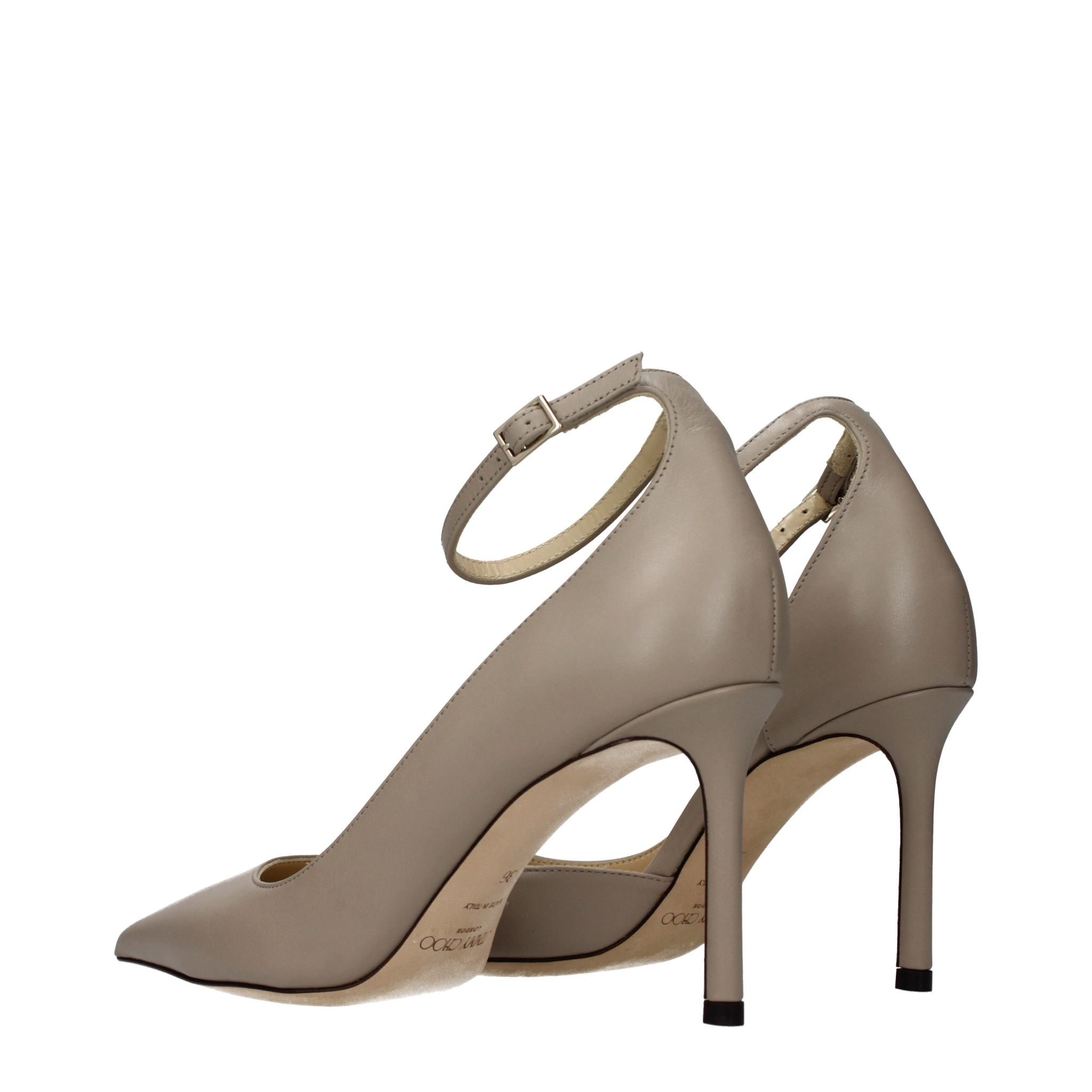 [Jimmy Choo] Pumps SS25 LEONA85OCLFTAUPEGREY