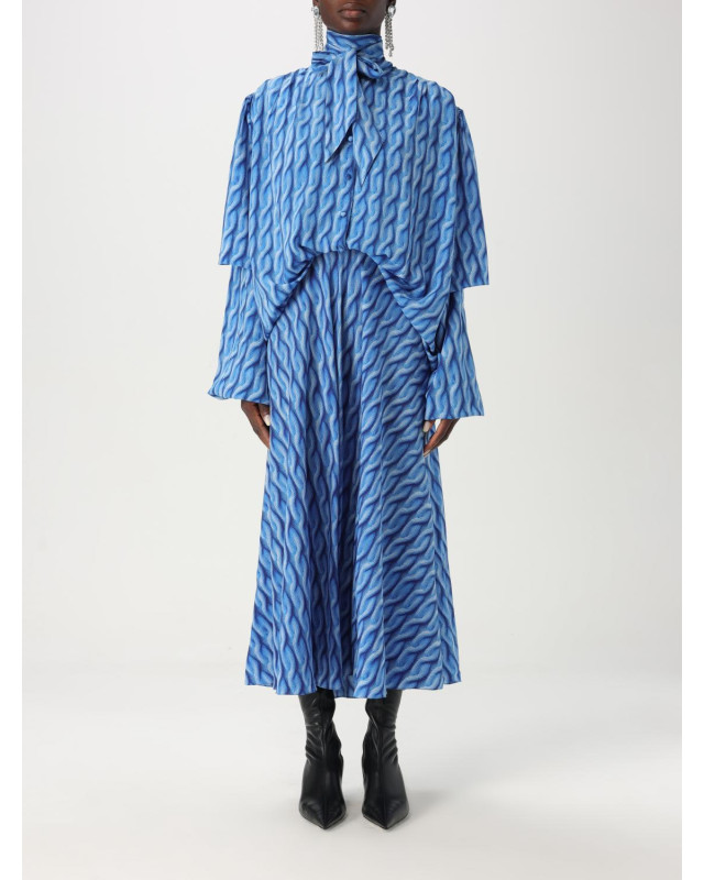 [Balenciaga] Long sleeve dress SS25 814150TRLB4 4011