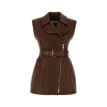 [SPORTMAX] Leather Jacket FW26 2622446031600 001