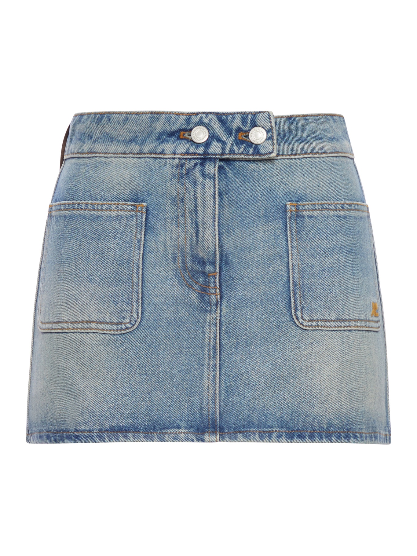 [Courreges] Skirt SS26 126DJU342DE00587055 DENIM BLEU DELAVE
