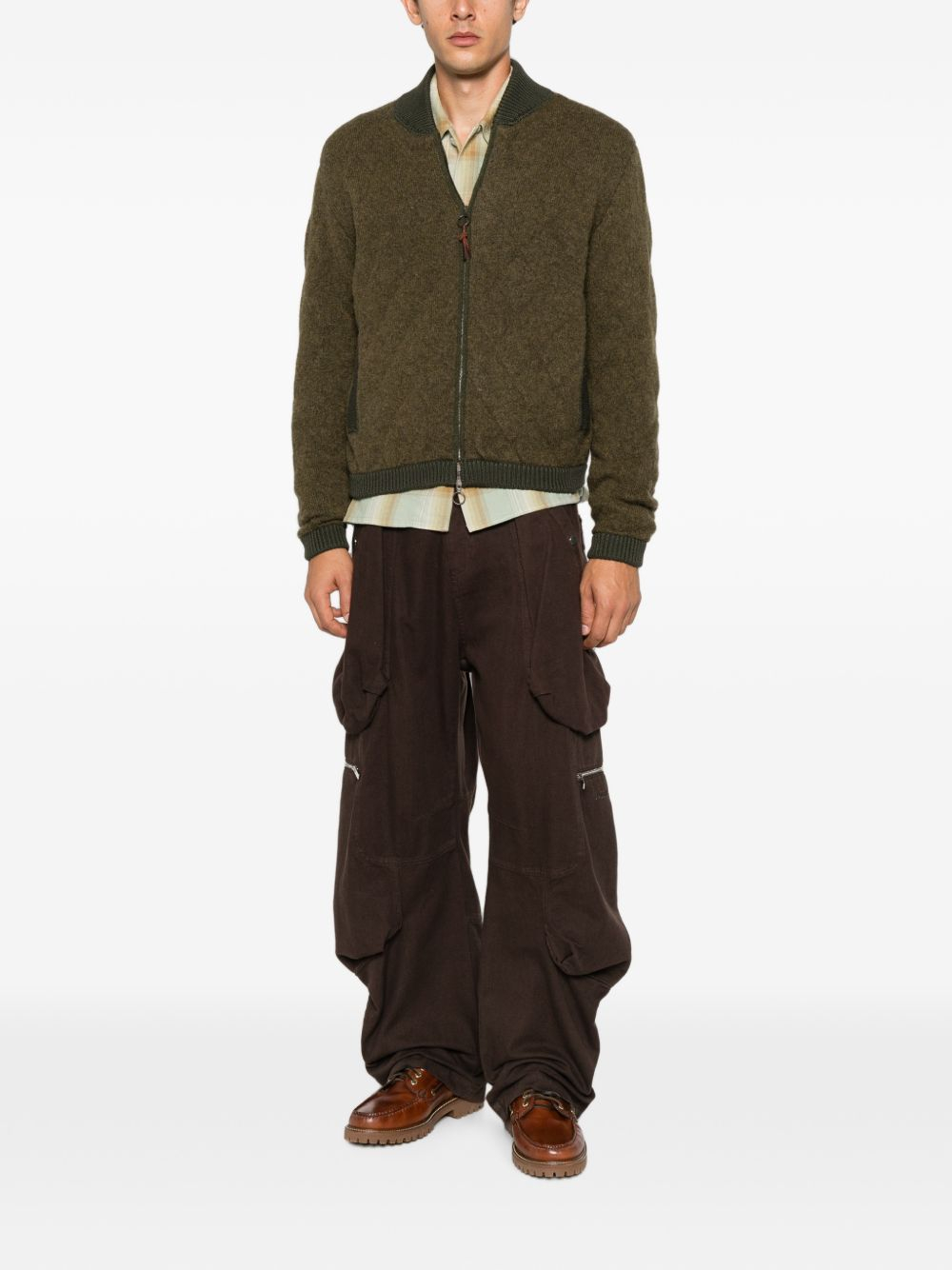 [Rakki] Jacket FW26 QUILTED JKT YK WVB OLV