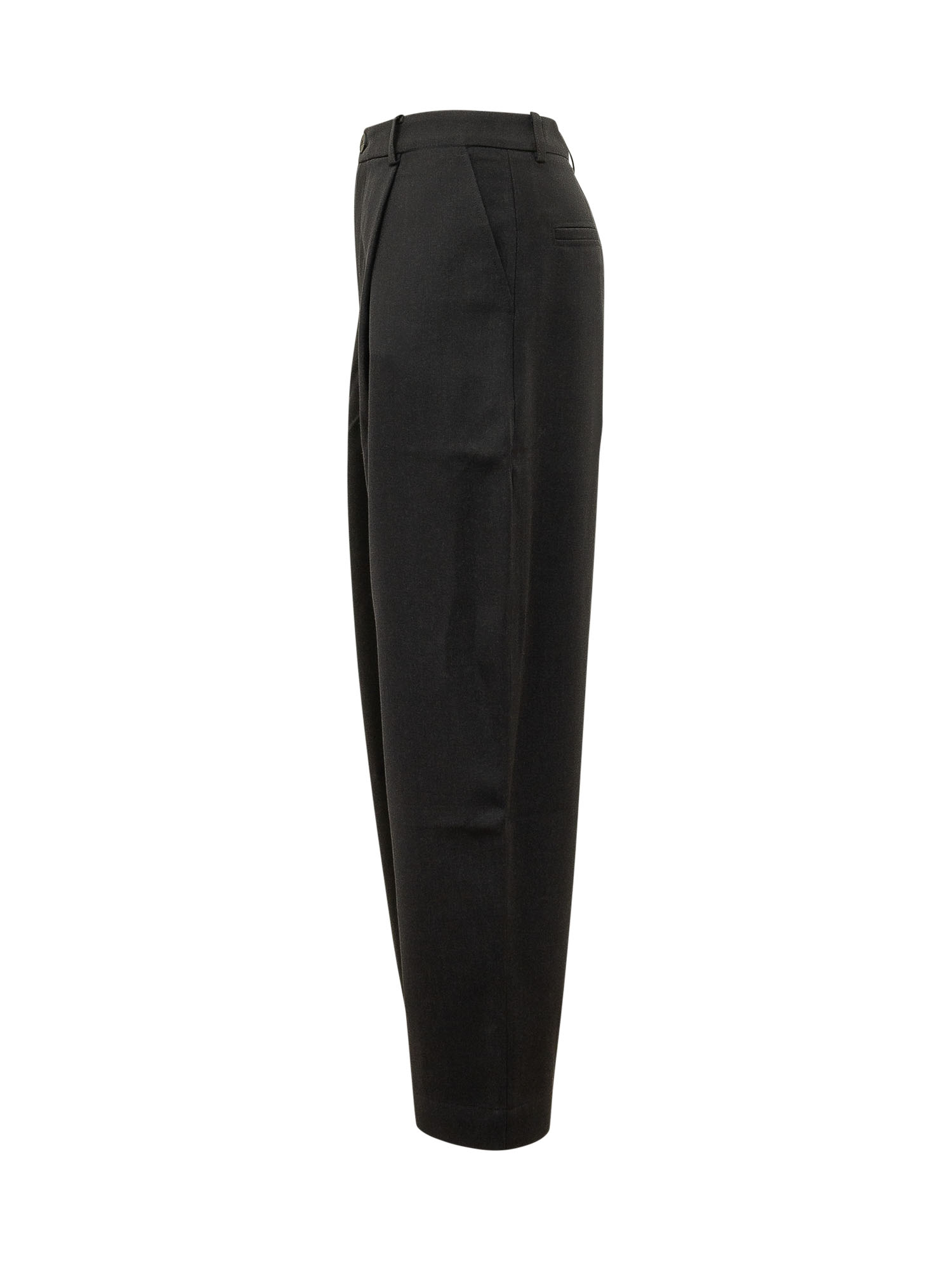 [Studio Nicholson] Trousers FW26 TUCKSNM787 BLACK