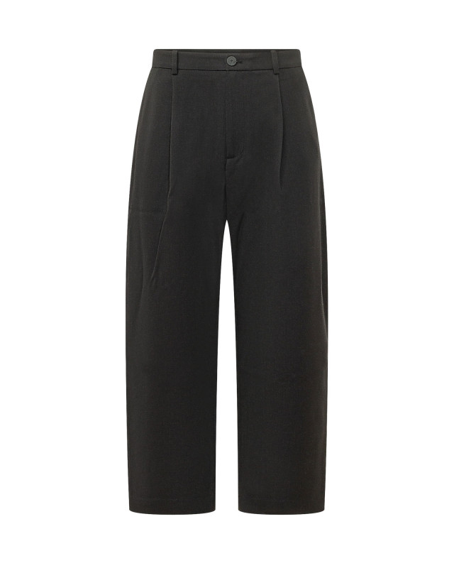 [Studio Nicholson] Trousers FW26 TUCKSNM787 BLACK
