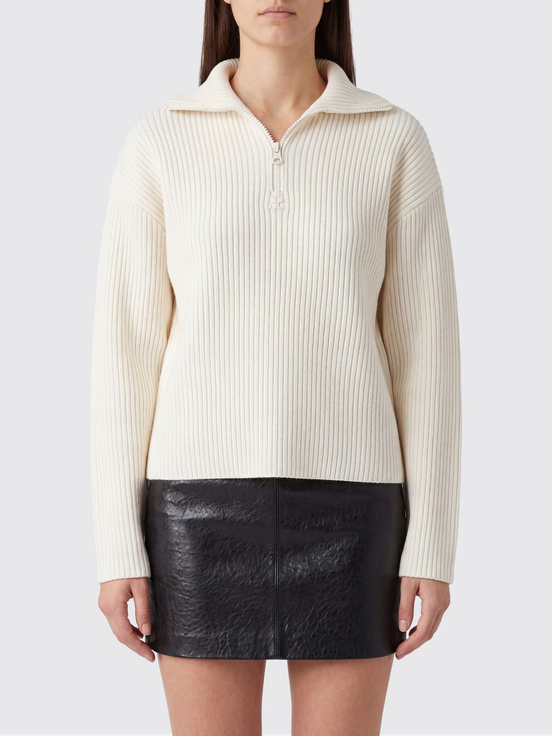 [Courreges] Knitwear FW26 326MPU278FI0085 0001
