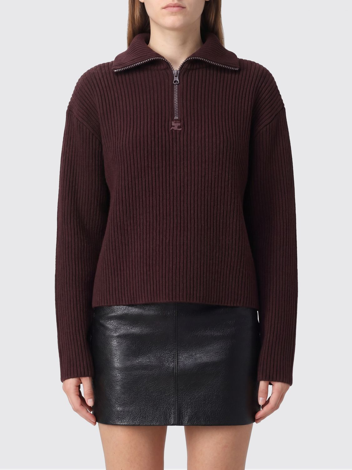 [Courreges] Knitwear FW26 326MPU278FI0085 4090