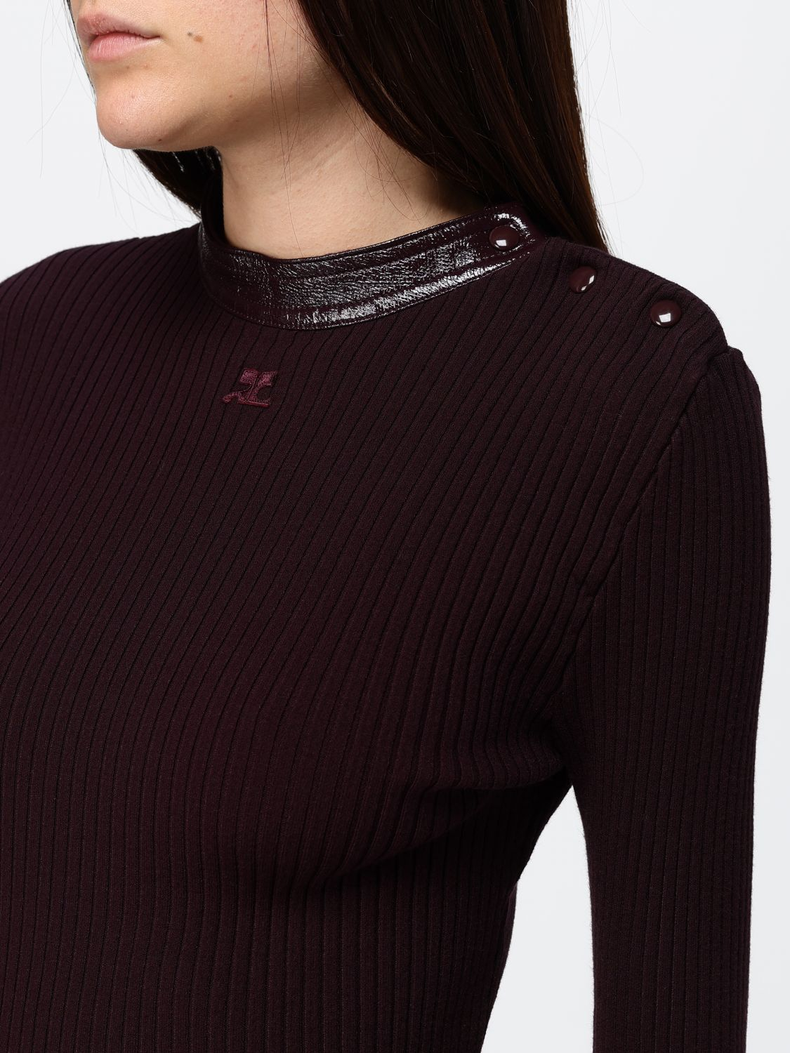 [Courreges] Knitwear FW26 326MPU285FI0001 4010