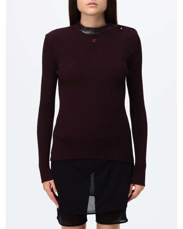 [Courreges] Knitwear FW26 326MPU285FI0001 4010
