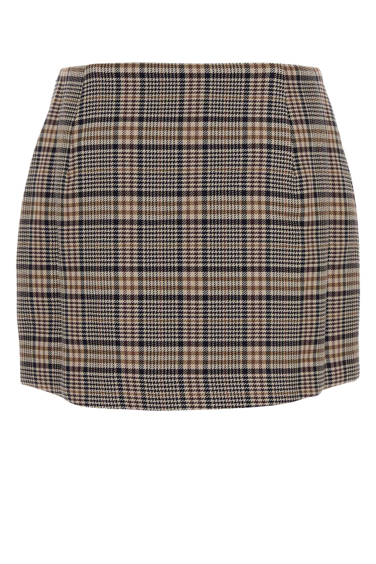 [Anine Bing] Skirt FW26 A0412299 CHK01