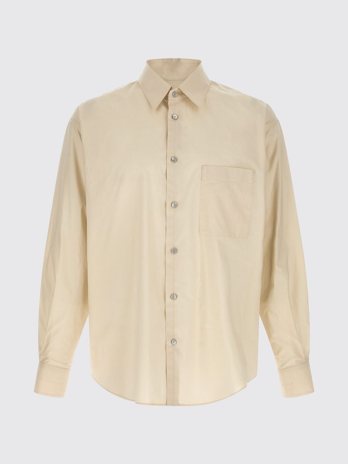 [LEMAIRE] Shirts Long Sleeve SS26 SH1236LF1500 WH048