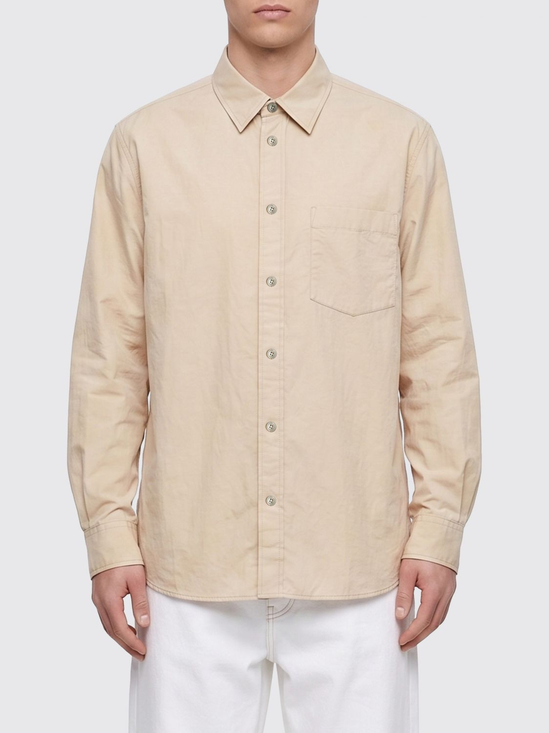 [LEMAIRE] Shirts Long Sleeve SS26 SH1236LF1500 WH048