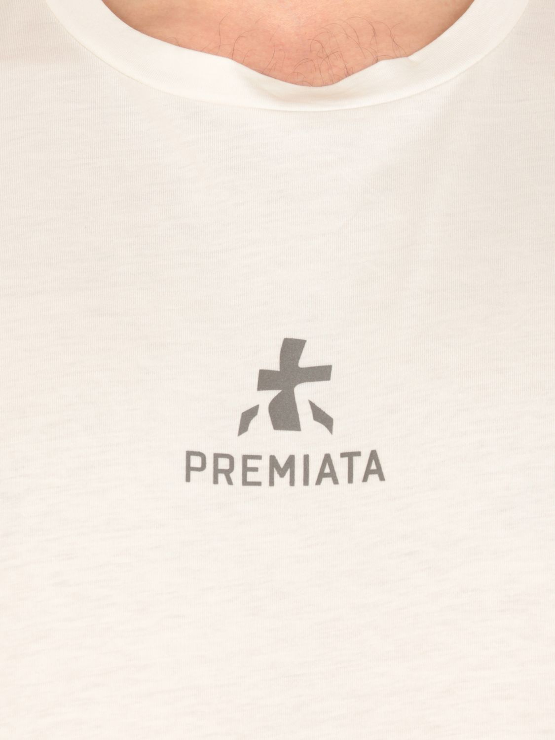 [Premiata] T-shirts Short Sleeve SS26 PA1017 WHITE