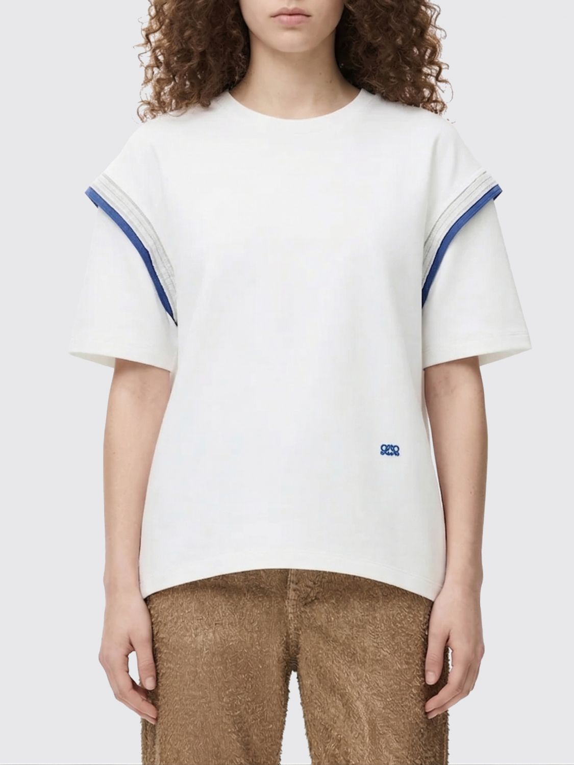 [Loewe] T-shirts Short Sleeve SS26 S540Y22X90 WHITE