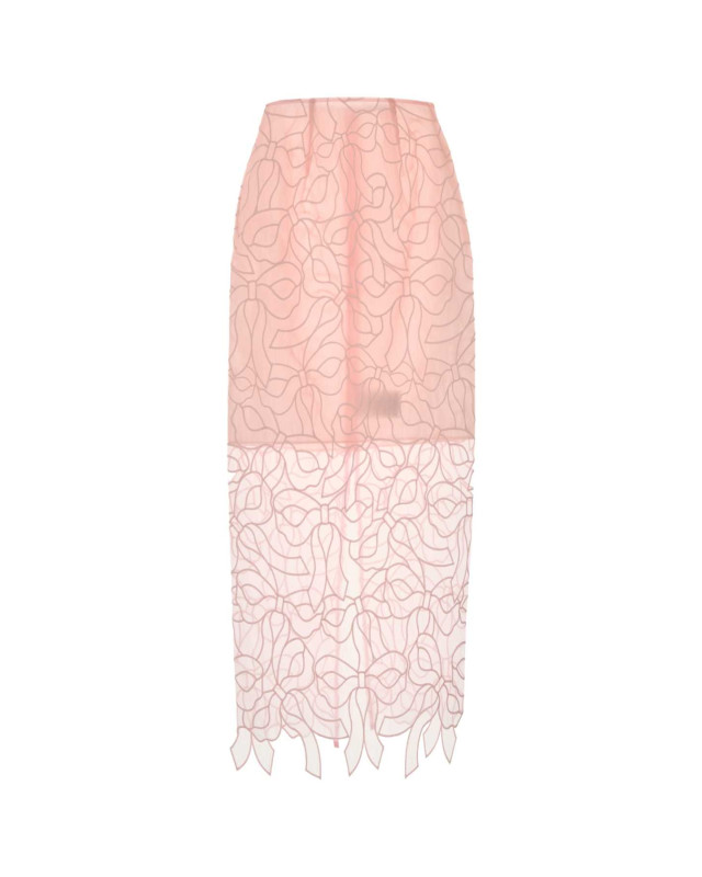 [Cecilie Bahnsen] Skirt FW26 226RTW17019 BLUSHPINK