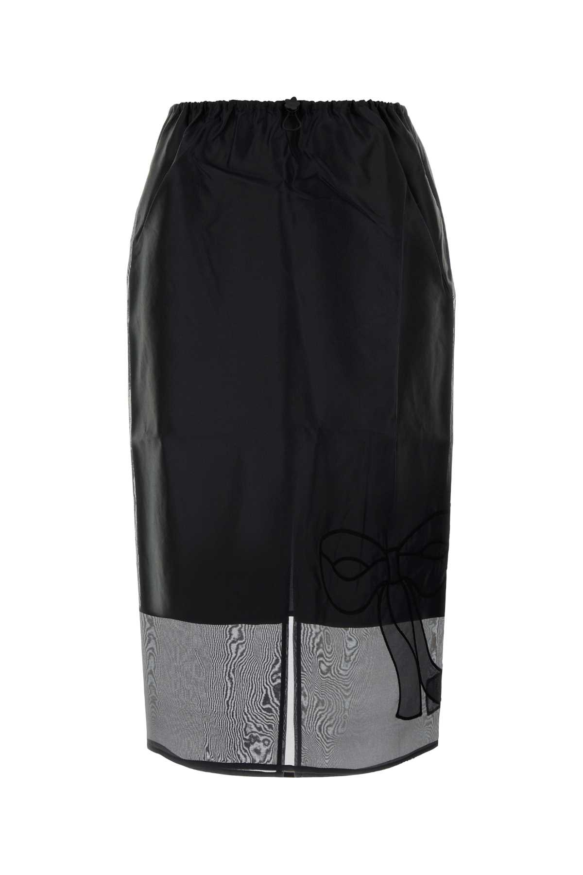[Cecilie Bahnsen] Skirt FW26 226RTW17002 BLACK