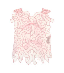 [Cecilie Bahnsen] Knitwear FW26 226RTW11002 BLUSHPINK