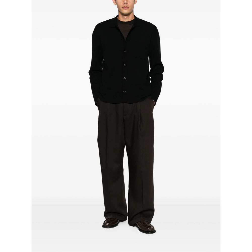 [ROBERTO COLLINA] Shirts FW26 263MYB08005  NERO