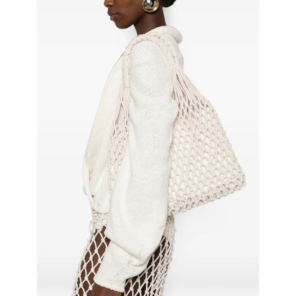 [THE FRANKIE SHOP] Tote bag FW26 NAIA  ECRU