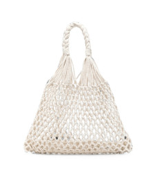 [THE FRANKIE SHOP] Tote bag FW26 NAIA  ECRU