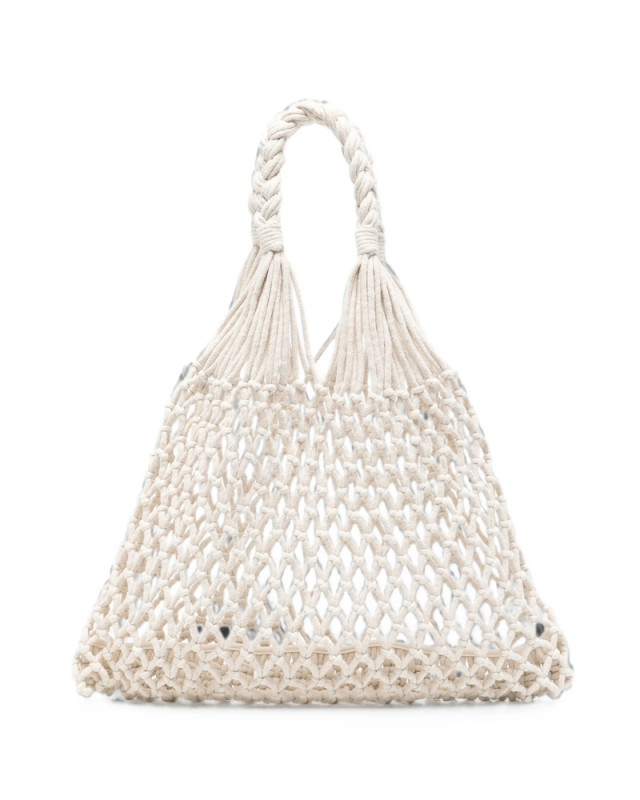 [THE FRANKIE SHOP] Tote bag FW26 NAIA  ECRU