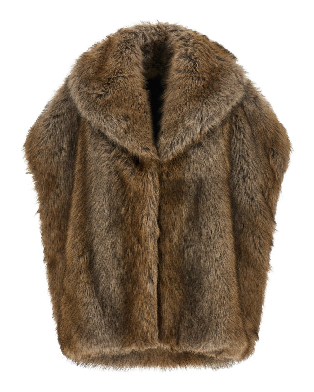 [B&B Couture] Fur Jacket FW26 BRIGITTEOVERVESTWOLF