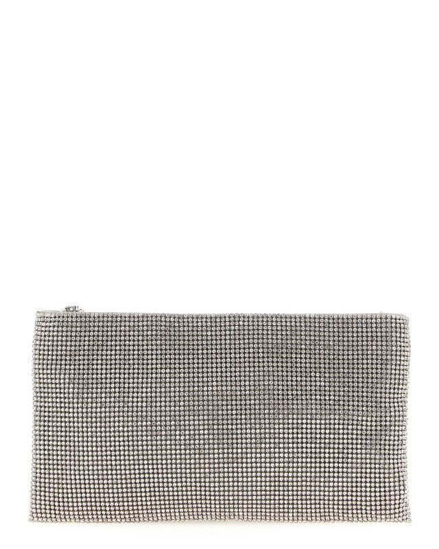 [Benedetta Bruzziches] Clutch bag FW26 0015019CRYSTALONSILVER