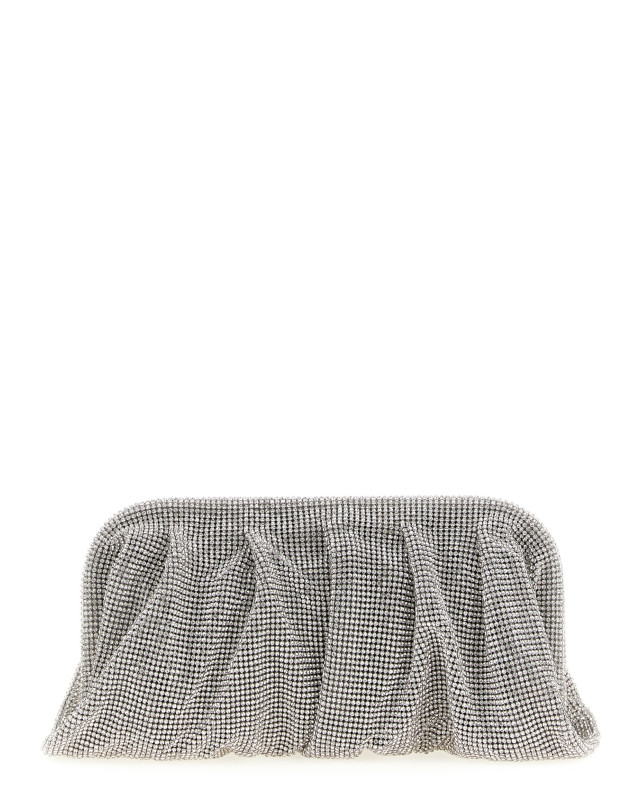 [Benedetta Bruzziches] Clutch bag FW26 0010019CRYSTALONSILVER
