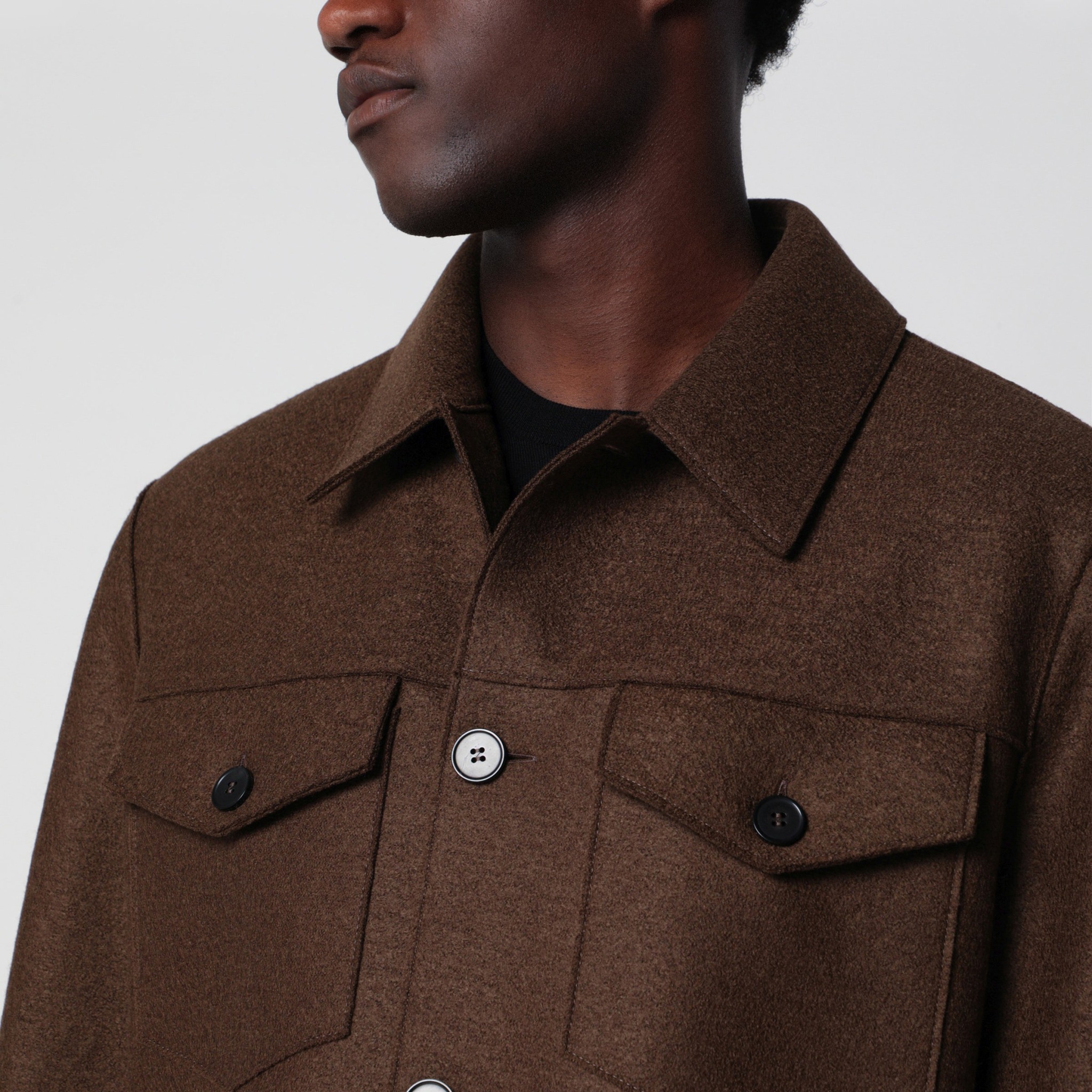 [Harris Wharf London] Jacket FW26 CH9331MLK